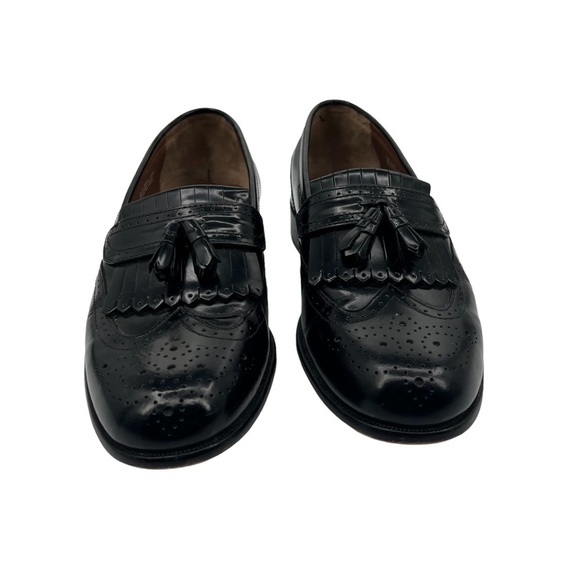 Bostonian Black Leather Loafers - Picture 3 of 11